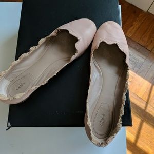 Lamb Leather Chloe Flats